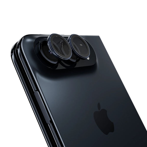 MagEasy Lenz Midnight sapphire camera lens protector for iPhone Duo with 0.3mm sapphire glass and aviation-grade aluminum frame in Qatar