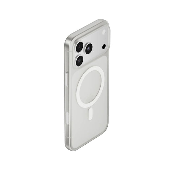 Mageasy Lyte M Transparent ultra-thin case for iPhone 18 Pro Max with MagSafe and anti-fingerprint matte finish in Qatar