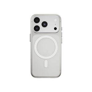 Mageasy Lyte M Transparent ultra-thin case for iPhone 18 Pro with MagSafe and anti-fingerprint matte finish in Qatar