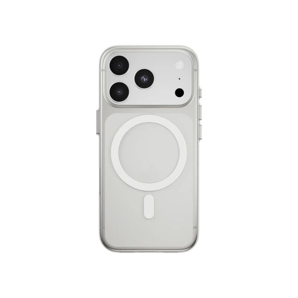Mageasy Lyte M Transparent ultra-thin case for iPhone 18 Pro with MagSafe and anti-fingerprint matte finish in Qatar