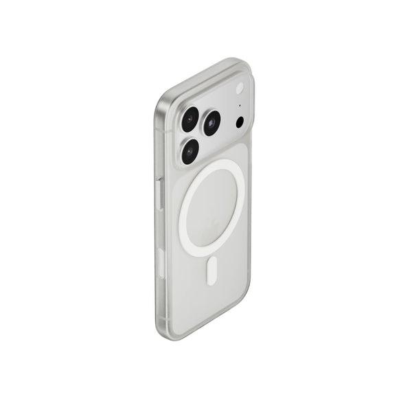 Mageasy Lyte M Transparent ultra-thin case for iPhone 18 Pro with MagSafe and anti-fingerprint matte finish in Qatar
