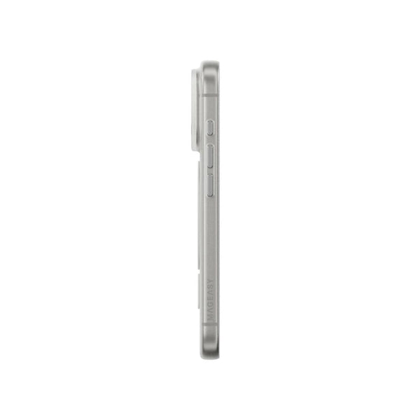 Mageasy Lyte M Transparent ultra-thin case for iPhone 18 Pro with MagSafe and anti-fingerprint matte finish in Qatar