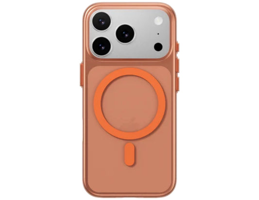 MagEasy Lyte M Ultra Light 0.70mm MagSafe case for iPhone 17 Series, matte anti-fingerprint, premium metal buttons, super slim and MagSafe compatible, at Thabthaba Store Qatar