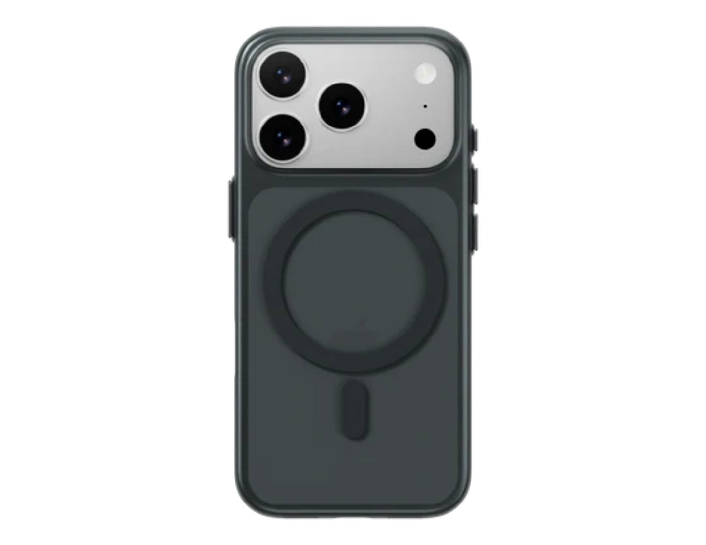 MagEasy Lyte M Ultra Light 0.70mm MagSafe case for iPhone 17 Series, matte anti-fingerprint, premium metal buttons, super slim and MagSafe compatible, at Thabthaba Store Qatar