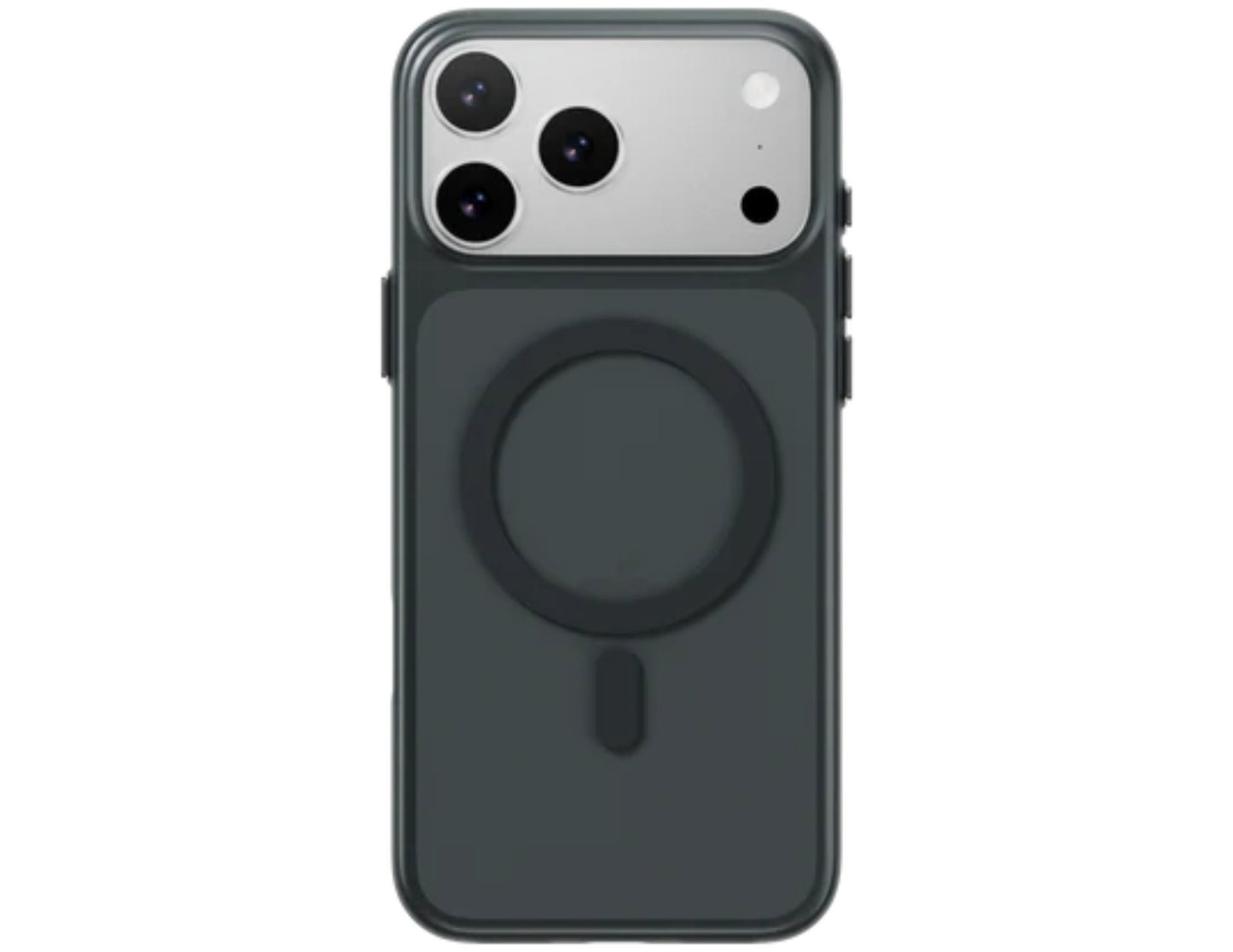 MagEasy Lyte M Ultra Light 0.70mm MagSafe case for iPhone 17 Series, matte anti-fingerprint, premium metal buttons, super slim and MagSafe compatible, at Thabthaba Store Qatar
