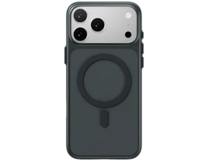 MagEasy Lyte M Ultra Light 0.70mm MagSafe case for iPhone 17 Series, matte anti-fingerprint, premium metal buttons, super slim and MagSafe compatible, at Thabthaba Store Qatar