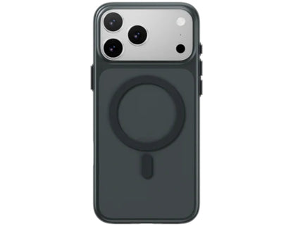 MagEasy Lyte M Ultra Light 0.70mm MagSafe case for iPhone 17 Series, matte anti-fingerprint, premium metal buttons, super slim and MagSafe compatible, at Thabthaba Store Qatar