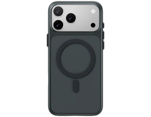 MagEasy Lyte M Ultra Light 0.70mm MagSafe case for iPhone 17 Series, matte anti-fingerprint, premium metal buttons, super slim and MagSafe compatible, at Thabthaba Store Qatar