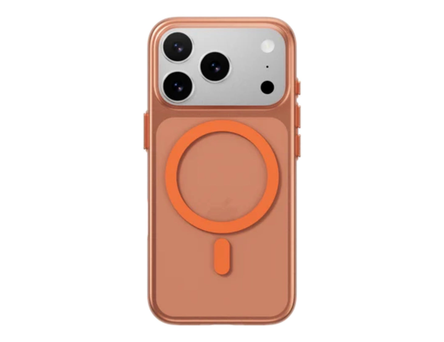 MagEasy Lyte M Ultra Light 0.70mm MagSafe case for iPhone 17 Series, matte anti-fingerprint, premium metal buttons, super slim and MagSafe compatible, at Thabthaba Store Qatar