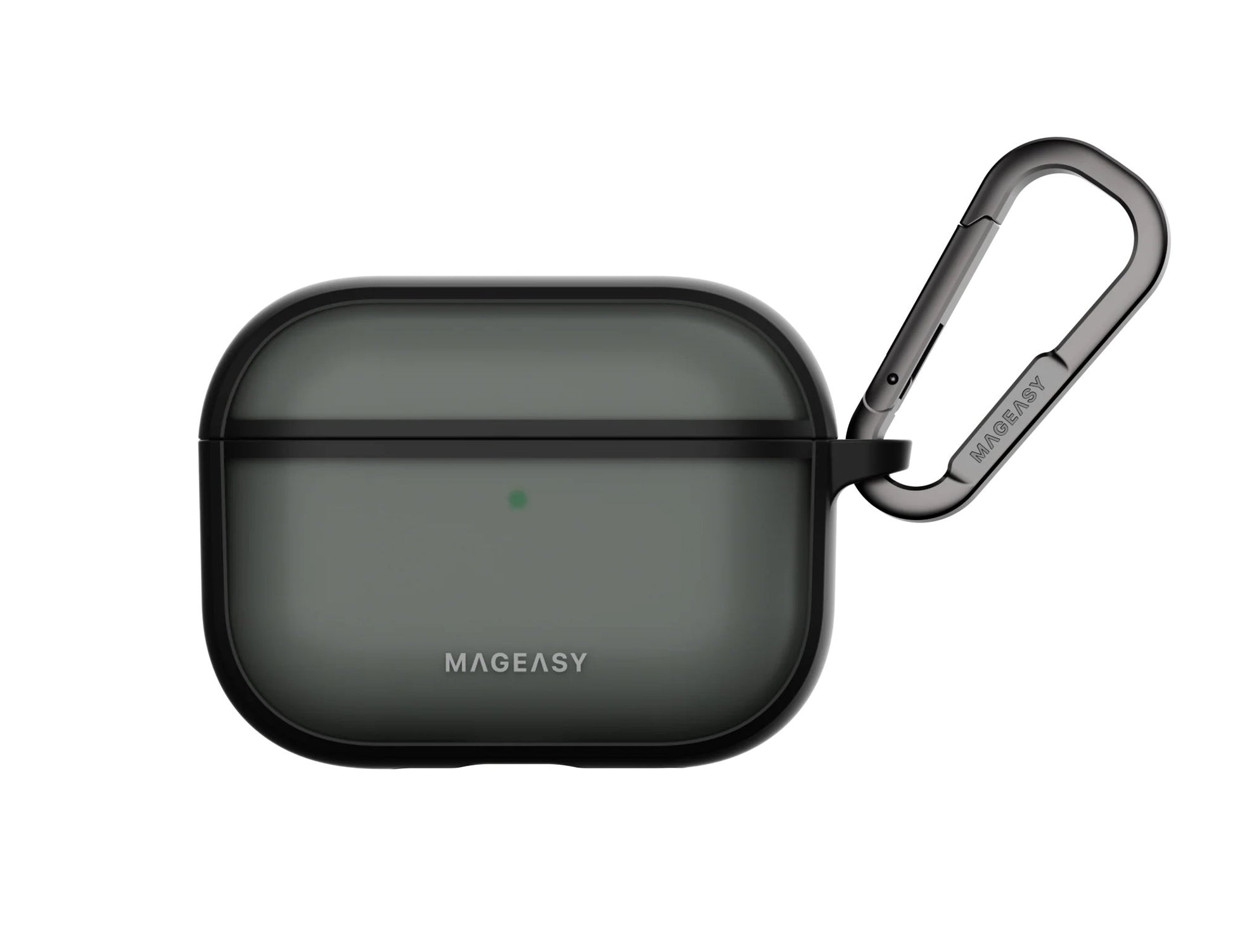 MagEasy Roam AirPods Pro 3 Case – Translucent Black and Gray ultra-protection, non-yellowing and travel-ready, available in Qatar