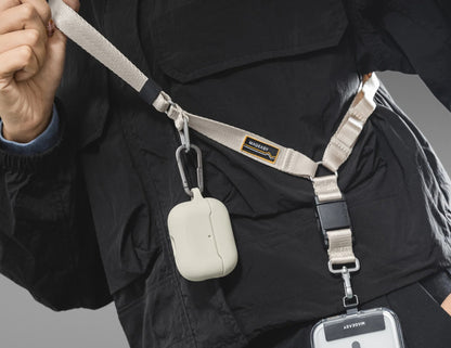 MagEasy Skin AirPods Pro 3 Case – Shockproof colorful TPU with carabiner available in Qatar