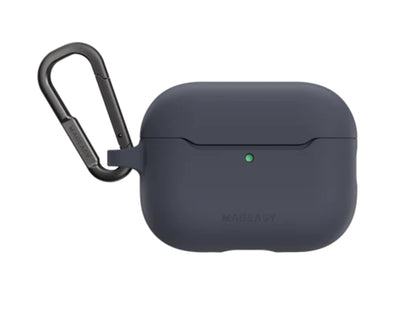 MagEasy Skin AirPods Pro 3 Case – Shockproof colorful TPU with carabiner available in Qatar