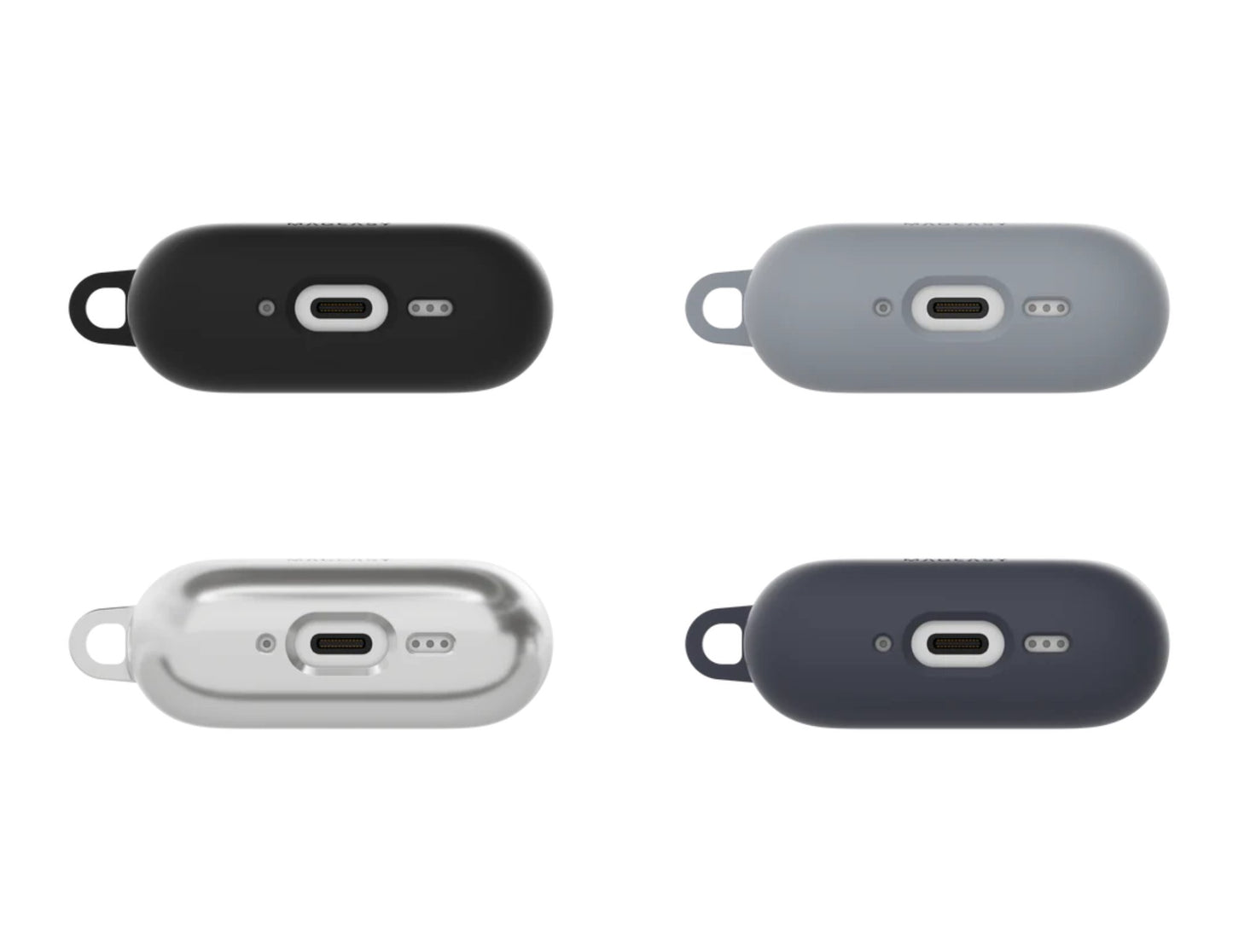 MagEasy Skin AirPods Pro 3 Case – Shockproof colorful TPU with carabiner available in Qatar