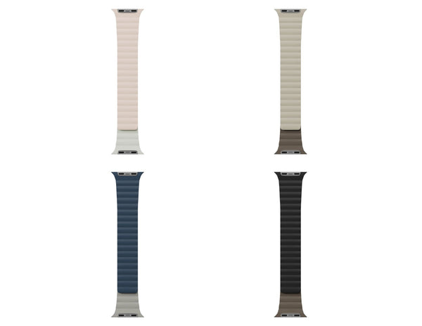 MagEasy Skin Duo reversible silicone magnetic Apple Watch band dual-color design for 40–49mm models Qatar