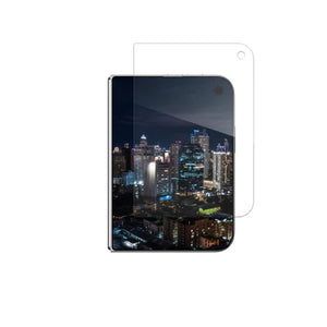 MagEasy Vetro Bluelight anti-blue light 9H tempered glass screen protector for iPhone Duo with AlignPro installation kit in Qatar