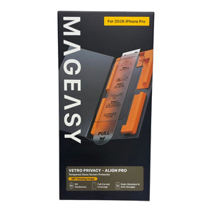 MAGEASY Vetro Privacy Align Pro 9H 56 Degree Tempered Glass for iPhone 18 Pro Qatar