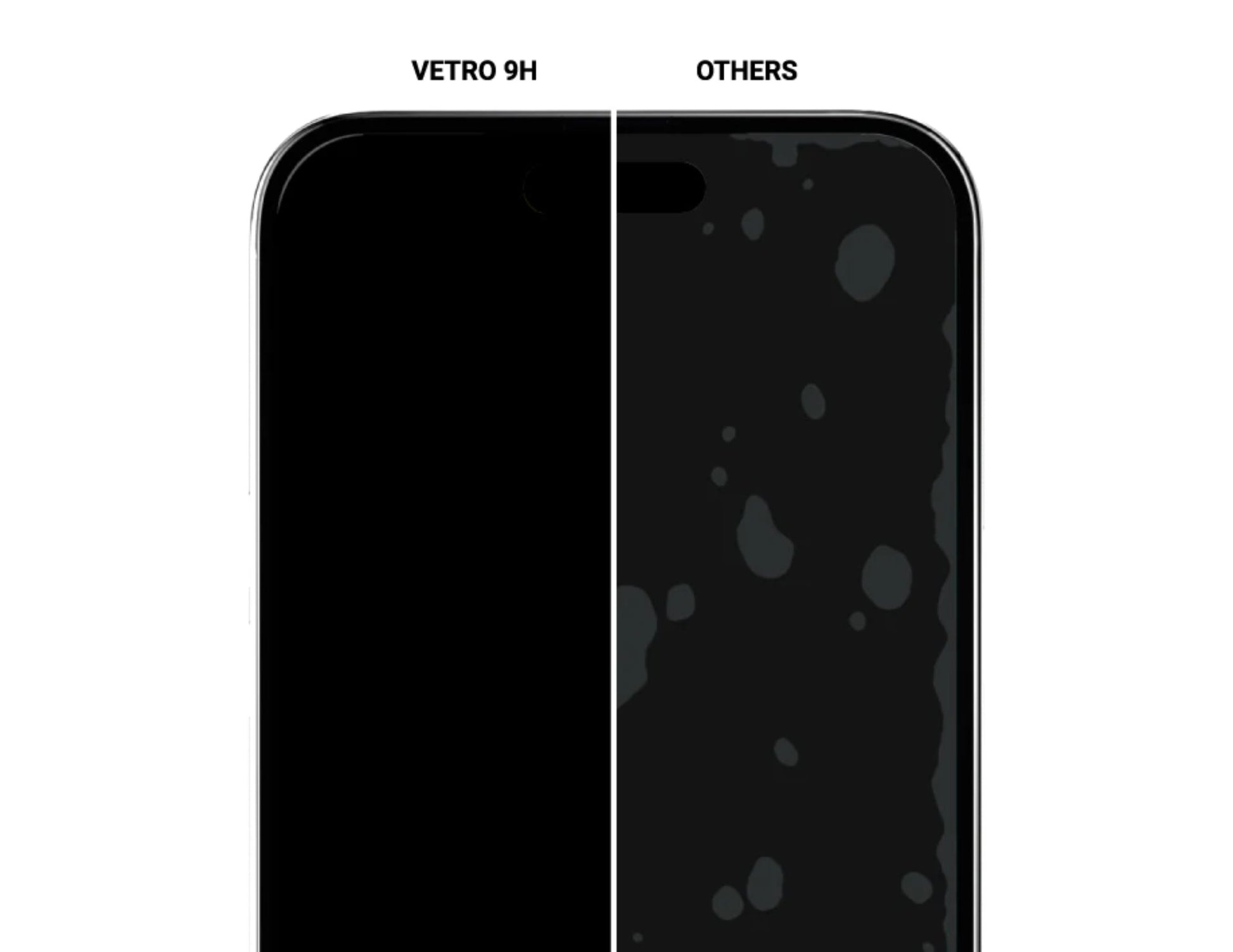 MagEasy Vetro Privacy Tempered Glass Screen Protector for iPhone 17 Series, 56° privacy angle, ultra-thin 9H tempered glass, anti-fingerprint, bubble-free install, at Thabthaba Store Qatar