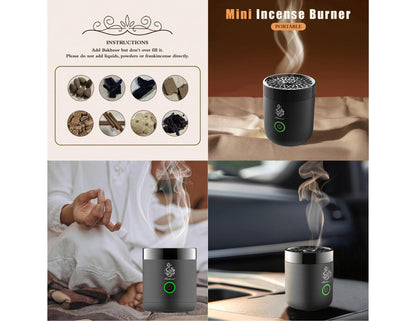 Mini Incense Burner B37 portable electric Qatar