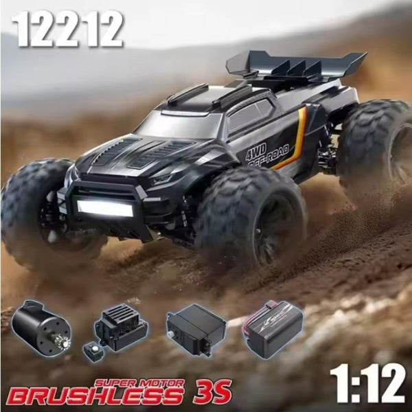 MJX 12212 Hyper Go 1/12 4WD brushless off-road RC truck with full metal parts and 60km/h peak speed Qatar