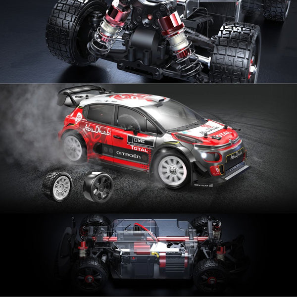 MJX Hyper Go 14303 Citroën C3 WRC 1/14 4WD RC Car Red with Brushless Motor Qatar