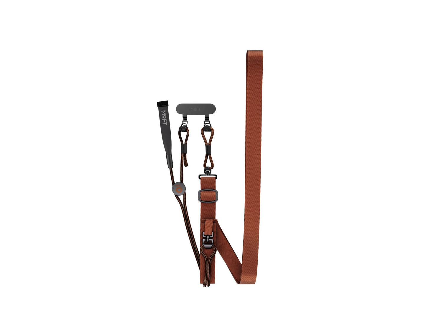 Moft adjustable long phone lanyard with hooks Qatar