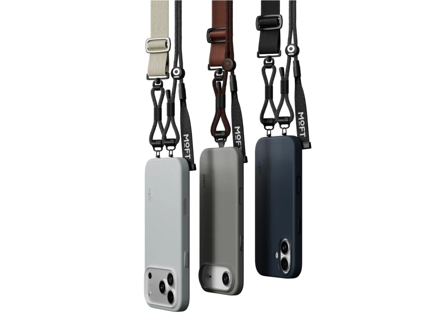 Moft adjustable long phone lanyard with hooks Qatar