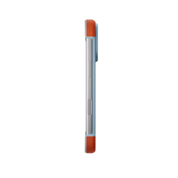 MOFT Frame Case MOVAS™ MagSafe vegan leather case for iPhone 17 Pro Max Soothing Mist x Sunrise Qatar