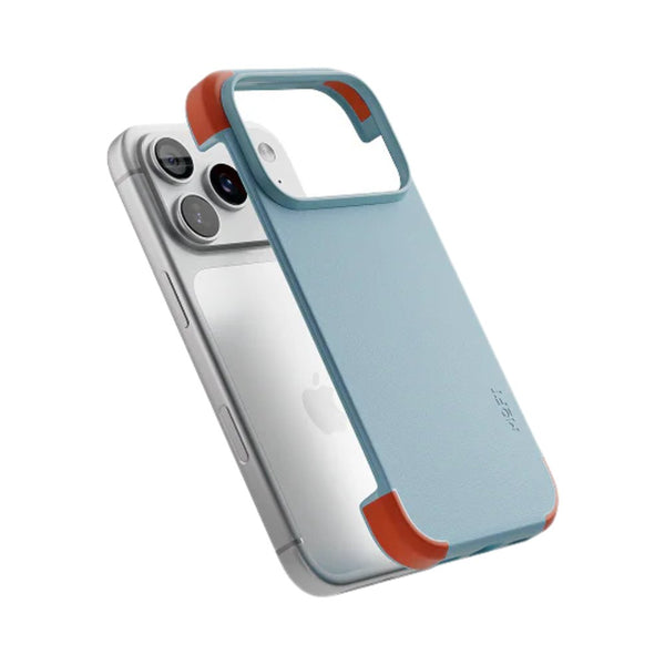 MOFT Frame Case MOVAS™ MagSafe vegan leather case for iPhone 17 Pro Soothing Mist x Sunrise Qatar