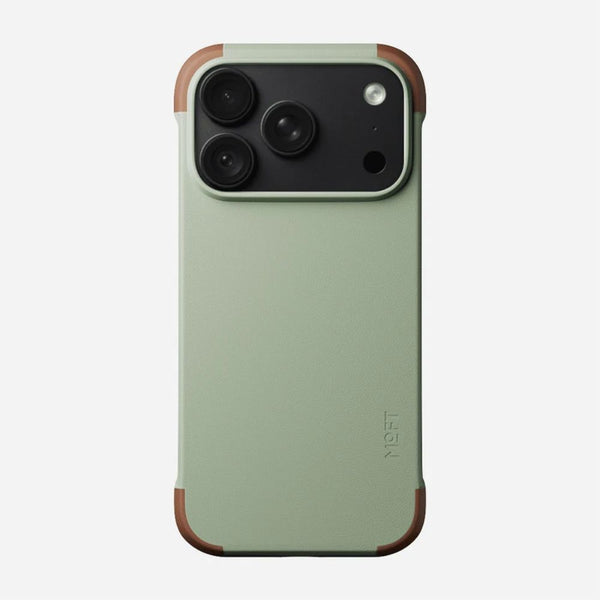 MOFT Frame Case MOVAS iPhone 18 Pro Khaki Green x Brownie MagSafe compatible Qatar