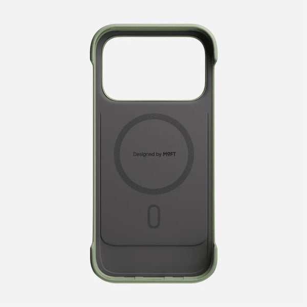 MOFT Frame Case MOVAS iPhone 18 Pro Max Khaki Green x Brownie MagSafe compatible Qatar