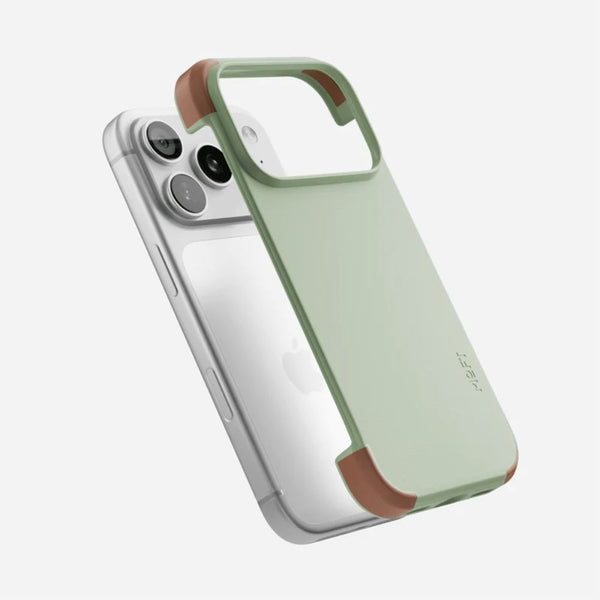 MOFT Frame Case MOVAS iPhone 18 Pro Max Khaki Green x Brownie MagSafe compatible Qatar