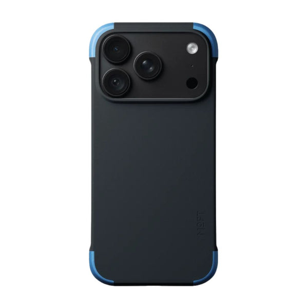 MOFT Frame Case MOVAS for iPhone 18 Pro Max in Navy Blue x Field Blue with vegan leather and MagSafe compatibility Qatar