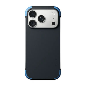 MOFT Frame Case MOVAS for iPhone 18 Pro in Navy Blue x Field Blue with vegan leather and MagSafe compatibility Qatar