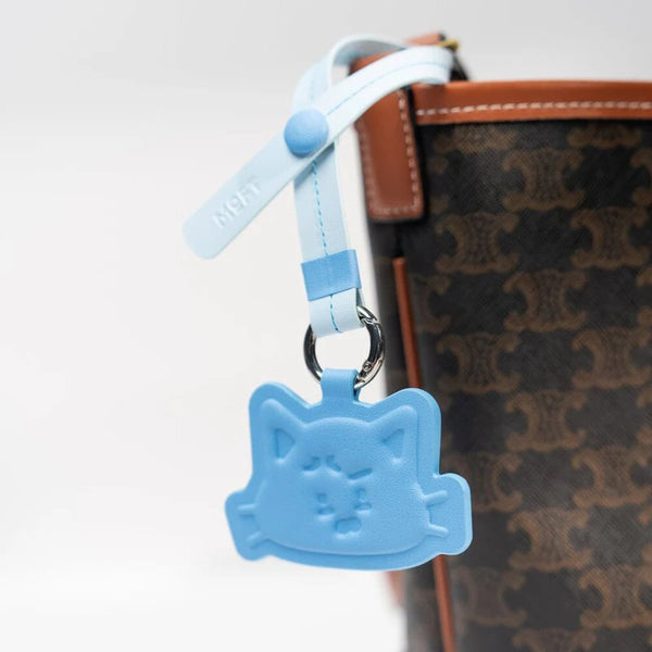 MOFT Inspirational Mark Artistic Leather Charm The Syncing Cat MOVAS-E vegan leather Qatar