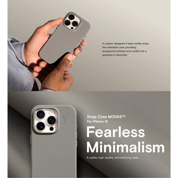 MOFT Snap Case MOVAS MagSafe Case for iPhone 16 Pro Taupe Qatar