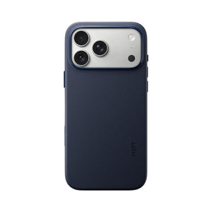 MOFT Snap Case MOVAS™ MagSafe vegan leather case for iPhone 17 Pro Max Navy Blue Qatar