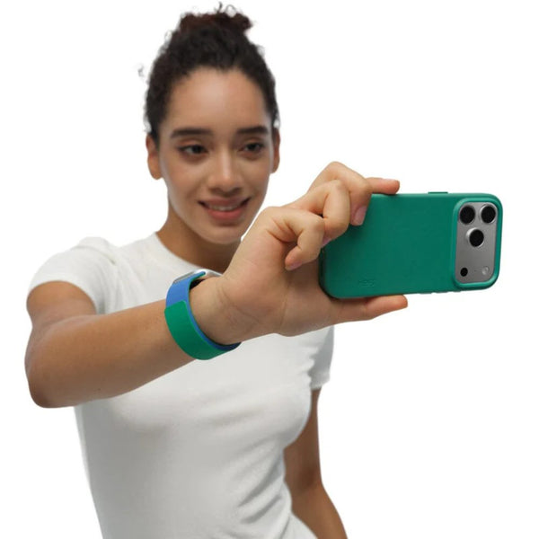 MOFT Snap Case MOVAS™ MagSafe vegan leather case for iPhone 17 Pro Max Oz Green Qatar