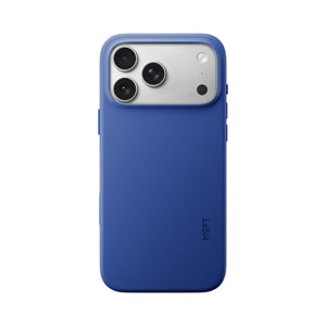 MOFT Snap Case MOVAS™ MagSafe vegan leather case for iPhone 17 Pro Max Sapphire Blue Qatar