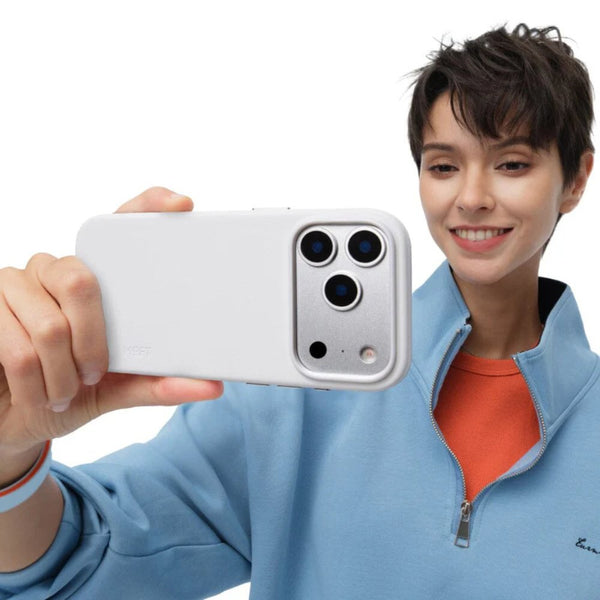 MOFT Snap Case MOVAS™ MagSafe vegan leather case for iPhone 17 Pro Misty Cove Qatar
