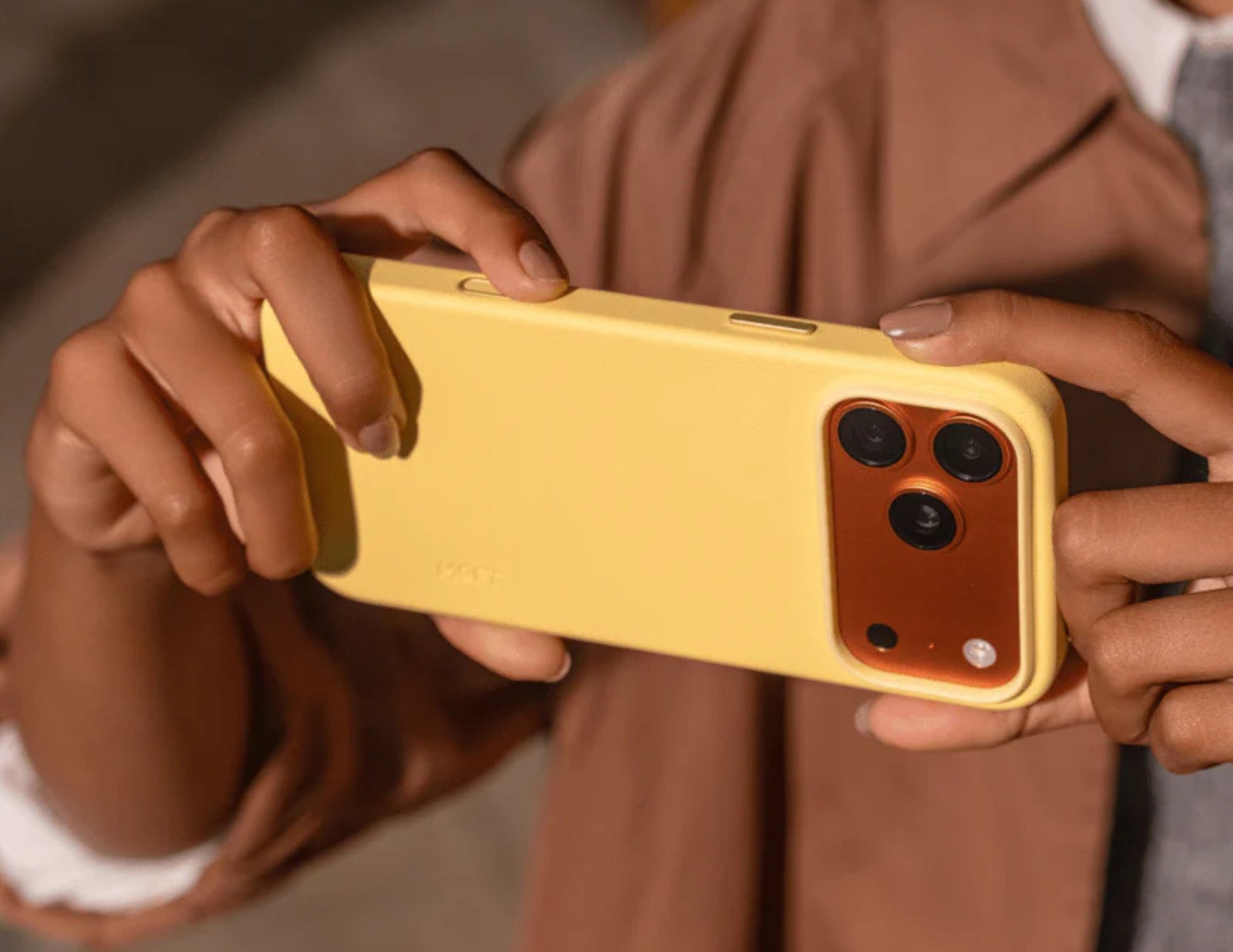 Moft Snap Case MOVAS iPhone 17 Wonder Yellow Panna Cotta