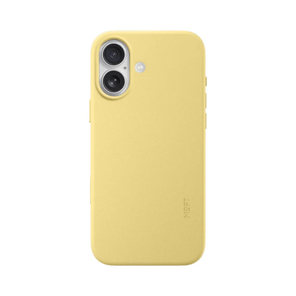 MOFT Snap Case MOVAS™ MagSafe vegan leather case for iPhone 17 Wonder Yellow Qatar