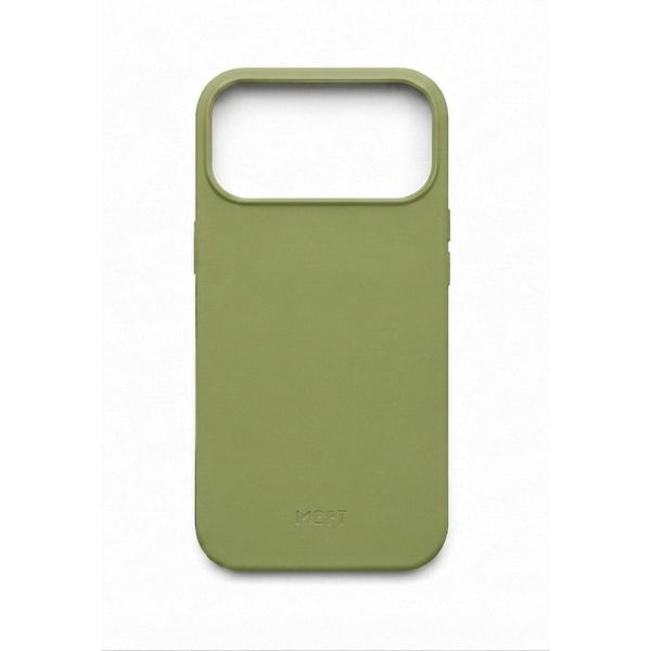 MOFT Snap Case MOVAS vegan leather MagSafe case for iPhone 18 Pro Khaki Green Qatar
