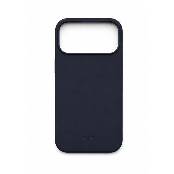 MOFT Snap Case MOVAS vegan leather MagSafe case for iPhone 18 Pro Max Navy Blue Qatar