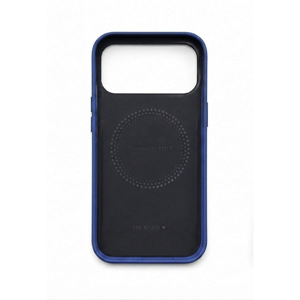 MOFT Snap Case MOVAS vegan leather MagSafe case for iPhone 18 Pro Sapphire Blue Qatar