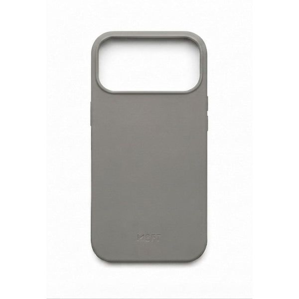 MOFT Snap Case MOVAS vegan leather MagSafe case for iPhone 18 Pro Taupe Gray Qatar