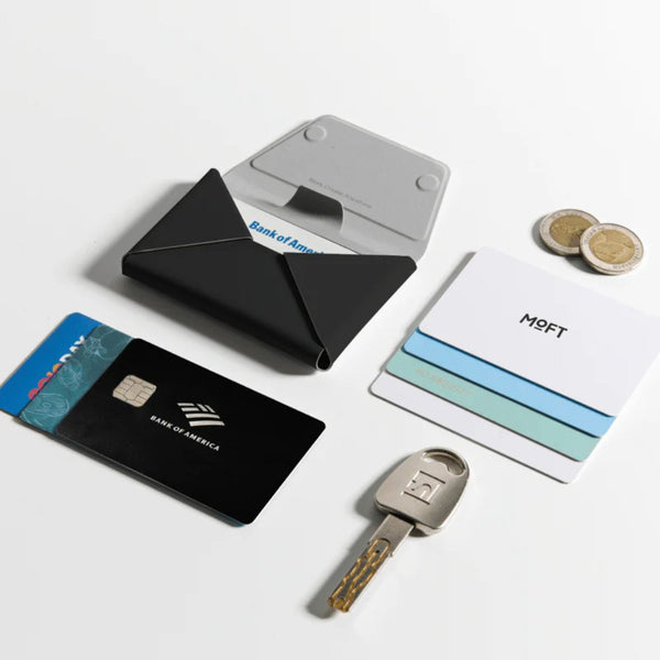 MOFT Snap Field Wallet with Stand MagSafe RFID card holder Jet Black Qatar