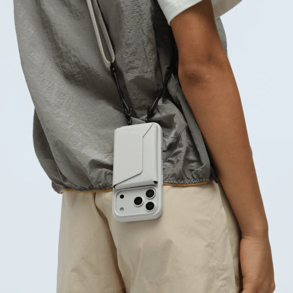 MOFT Snap Field Wallet with Stand MagSafe RFID card holder Misty Cove Qatar