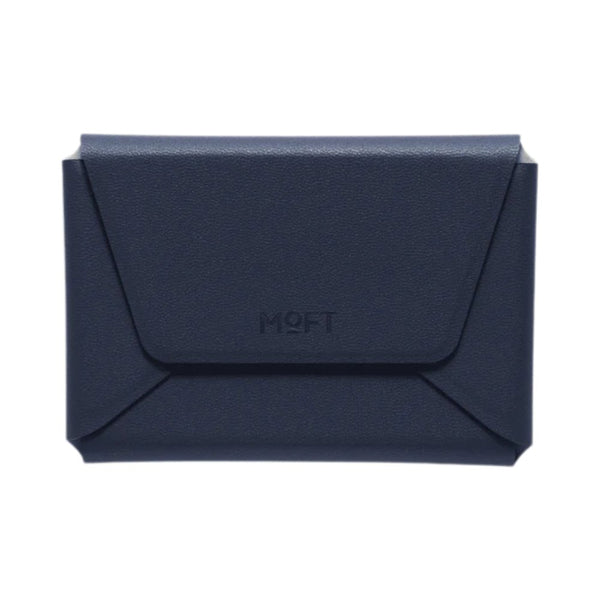 MOFT Snap Field Wallet with Stand MagSafe RFID card holder Navy Blue Qatar