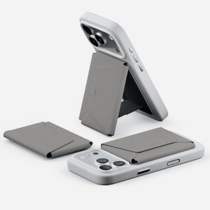 MOFT Snap Field Wallet with Stand MagSafe RFID card holder Taupe Qatar