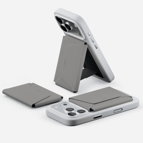 MOFT Snap Field Wallet with Stand MagSafe RFID card holder Taupe Qatar